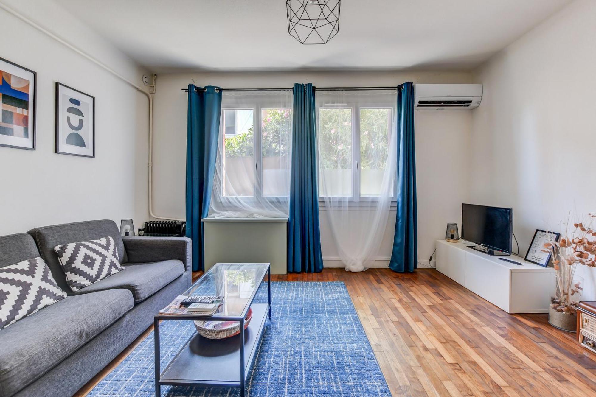 La Maison Bleue 65 M2 , Coeur Des Minimes A Toulouse Buitenkant foto